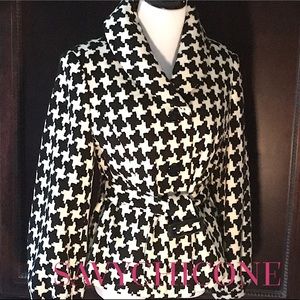NWOT FABULOUS HOUNDSTOOTH  JACKET
